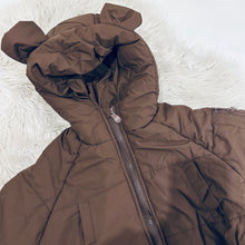 Brown teddy winter jacket