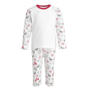 Reindeer theme pyjamas