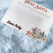 Dear Santa placemat cards