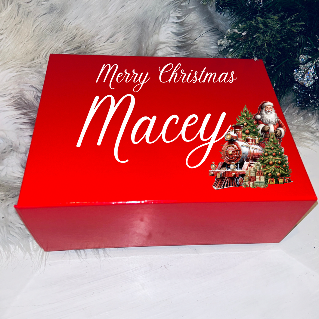 Personalised Merry Christmas Box