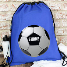 Personalised Football Swim & Kit Bag