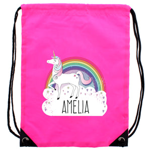 Personalised Unicorn Pink Kit Bag