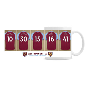 West Ham United Football Club Dressing Room Mug