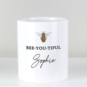 Personalised Bee-u-tiful Ceramic Storage Pot