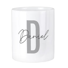 Personalised Initial & Name Ceramic Storage Pot