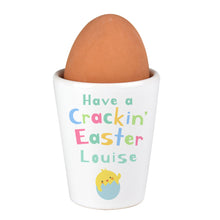 Personalised Have A Cracking Easter Egg Cup