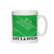 Personalised Life's A Pitch Mug