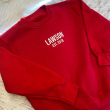 Personalised Est sweaters