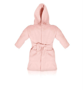 Pink personalised dressing gown 12-18months